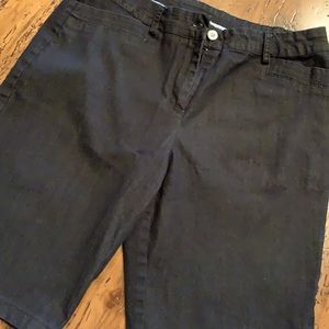 Lulu-B black denim shorts